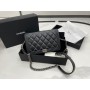 Chanel Boy WOC Wallet On Chain Lambskin Black 