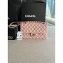 Chanel Classic Handbag A01112 Caviar Skin Pink