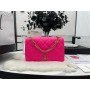 Chanel Flap Bag 26cm AS3387 Lambskin Leather Rose