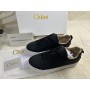 Chloé Lauren Low-top Leather Sneakers Black