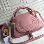 Chloé Marcie Double Carry Bag Pink