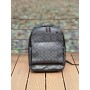 Coach Graham Backpack Signature Canvas Varsity Stripe Black