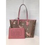 Coach Reversible City Zip Tote Signature Canvas Floral Bundle Print