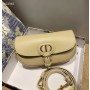 Dior Bobby East-West Bag Box Calfskin Beige