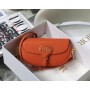Dior Bobby East-West Bag Box Calfskin Orange