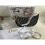 Dior CD Lounge Bag Oblique Motif Canvas Blue