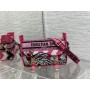 Dior Small Diorcamp Bag Embroidery Pink
