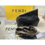 Fendi First Small Black Leather Bag