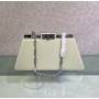 Fendi Large Patent Peekaboo Cut Bag White