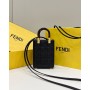 Fendi Mini Sunshine Shopper FF Motif 8BS051 Black