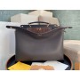 Fendi Peekaboo ISeeU Dark Brown Leather Bag