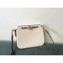Fendi Touch Leather Bag White