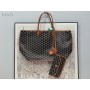Goyard Anjou Reversible PM Tote Brown