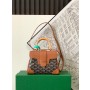 Goyard Saigon Souple Mini Bag Goyardine Brown
