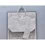 Goyard Saint Louis GM Bag White
