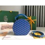 Goyard The Alto Hatbox Trunk Bag Blue