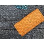 Goyard Varenne Chevron Long Wallet Yellow