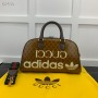 Gucci Adidas Large Duffle Bag 702400 Brown