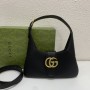 Gucci Aphrodite Small Shoulder Bag 735106 Black