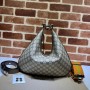 Gucci Attache Large Shoulder Bag 702823 Beige Ebony