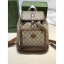 Gucci Backpack With Interlocking G 674147 Ebony