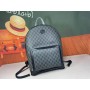 Gucci Backpack With Interlocking G 704017 Black