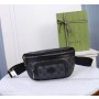 Gucci Belt Bag With Interlocking G 682933 Black