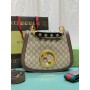 Gucci Blondie Top Handle Bag 721172 Beige Ebony