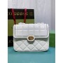 Gucci Deco Series Small Shoulder Bag White