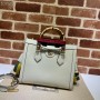 Gucci Diana Small GG Tote Bag White