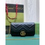 Gucci GG Marmont Mini Bag 751526 Black