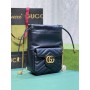 Gucci GG Marmont Mini Bucket Bag 746433 Black