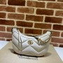 Gucci Gg Marmont Small Shoulder Bag 777263 White