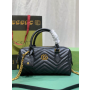 Gucci Gg Marmont Small Top Handle Bag 746319 Black
