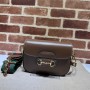 Gucci Horsebit 1955 Mini Bag 658574 Brown Leather