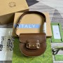Gucci Horsebit 1955 Mini Rounded Bag 760191 Brown