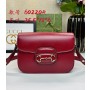 Gucci Horsebit 1955 Shoulder Bag 602204 Red