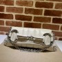 Gucci Horsebit Chain Medium Shoulder Bag White