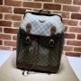 Gucci Medium Backpack Interlocking G 696013 Beige Brown