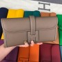 Hermes Jige Elan 29 Clutch Bag Epsom Leather Coffee