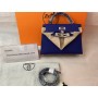 Hermes Mini Kelly 20 Epsom Bleu Electrique Palladium Hardware