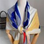 Hermes Women Scarf Wraps Square Shawl Horse Pattern