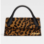 Jacquemus Le Chiquito Long Bag Print Leopard Brown