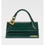 Jacquemus Le Chiquito Long Boucle Les Sculptures Green