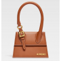 Jacquemus Le Chiquito Moyen Boucle Le Chouchou Brown
