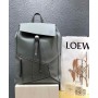 Loewe Puzzle Backpack Grained Calfskin Grey