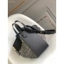 Loewe Small Hammock Bag Anagram Jacquard Calfskin Black
