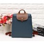 Longchamp Le Pliage Backpack Nylon Foldable Cadat Blue