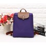Longchamp Le Pliage Backpack Nylon Foldable Purple
