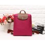 Longchamp Le Pliage Backpack Nylon Foldable Rose Pink